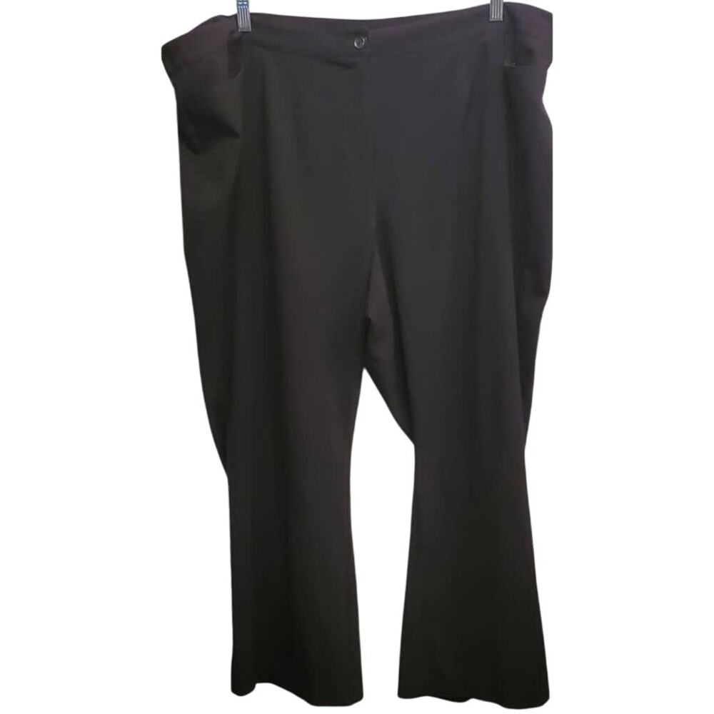 Catherine's Right Fit Women's Black Trousers Plus Size 24W